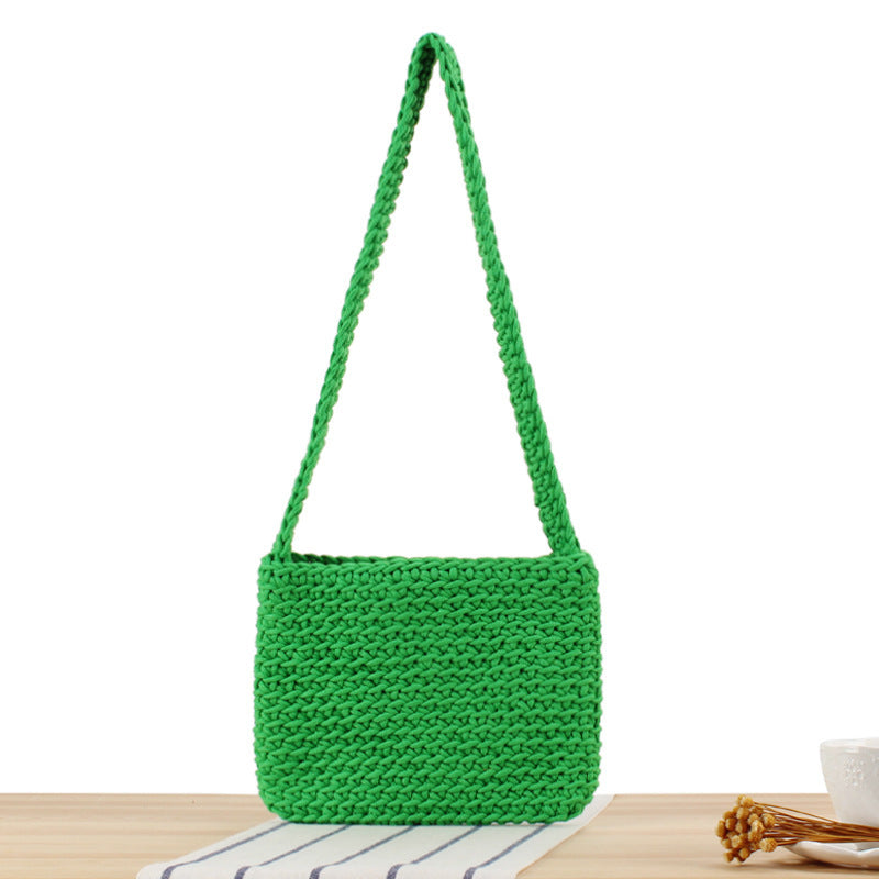 Handmade Macrame Shoulder Bag Bowlift