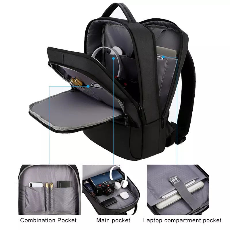 Eleganter Business Backpack with Reinforced Protection System Bowlift