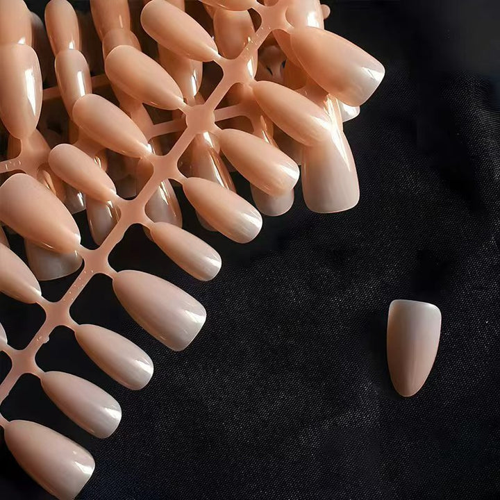 Elegant Almond-Shaped Press-On Nails Bowlift