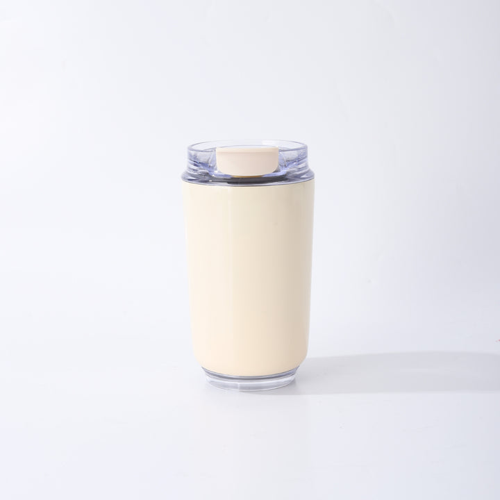 Ladies elegant insulating cup with thoughtfully designed drinking lid Bowlift