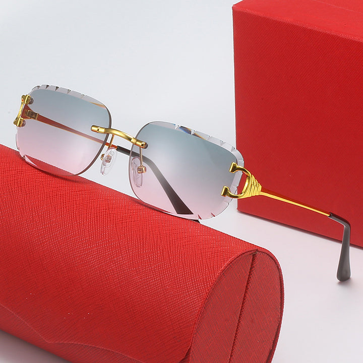Ladies Designer Sunglasses with uniquely shaped frame and UV protection Bowlift