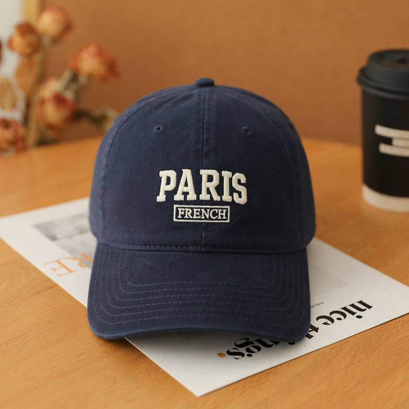 Women's Casual Cotton Adjustable Baseball Cap Bowlift