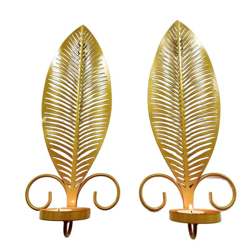 Decorative Leaf Wall Art Holder Bowlift