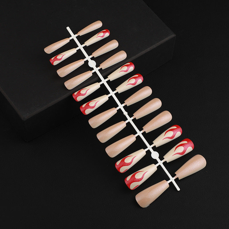 Kreative Flame Design Art Nails Bowlift