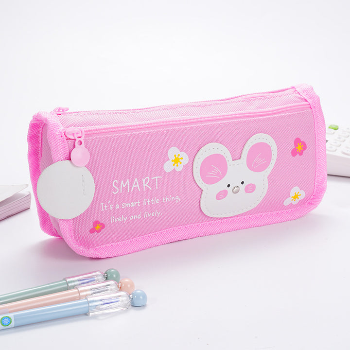 Cute Mouse-Themed Pencil Case Bowlift