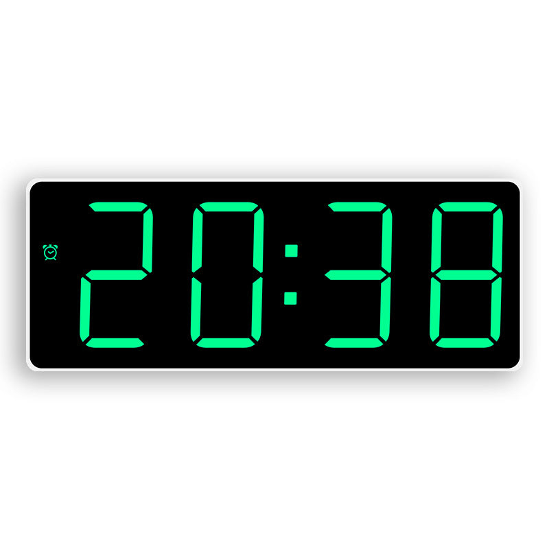 Digital Alarm Clock In Minimalistic Design Bowlift