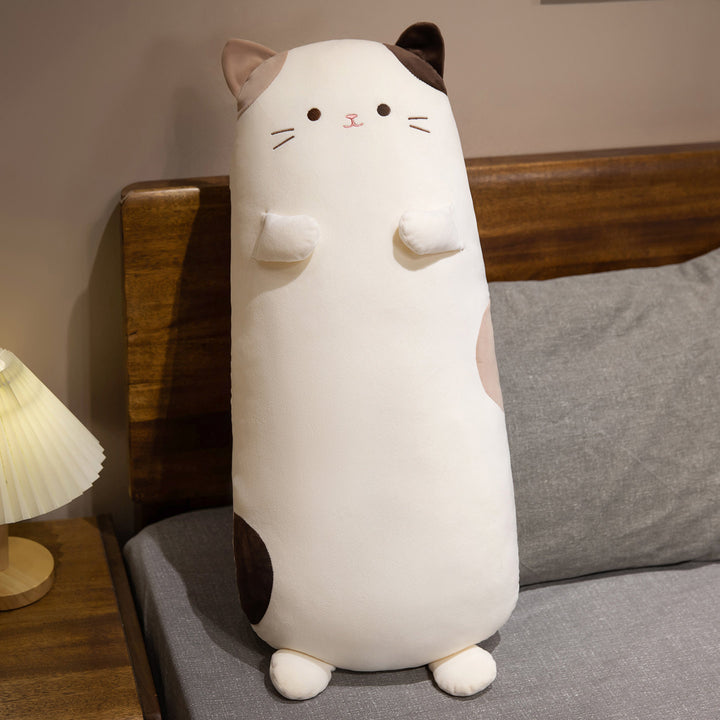Cuddly large pillow with cute cat design Bowlift