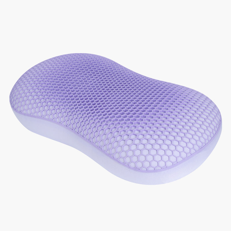 Ergonomic Contour Pillow With Breathable Surface Bowlift