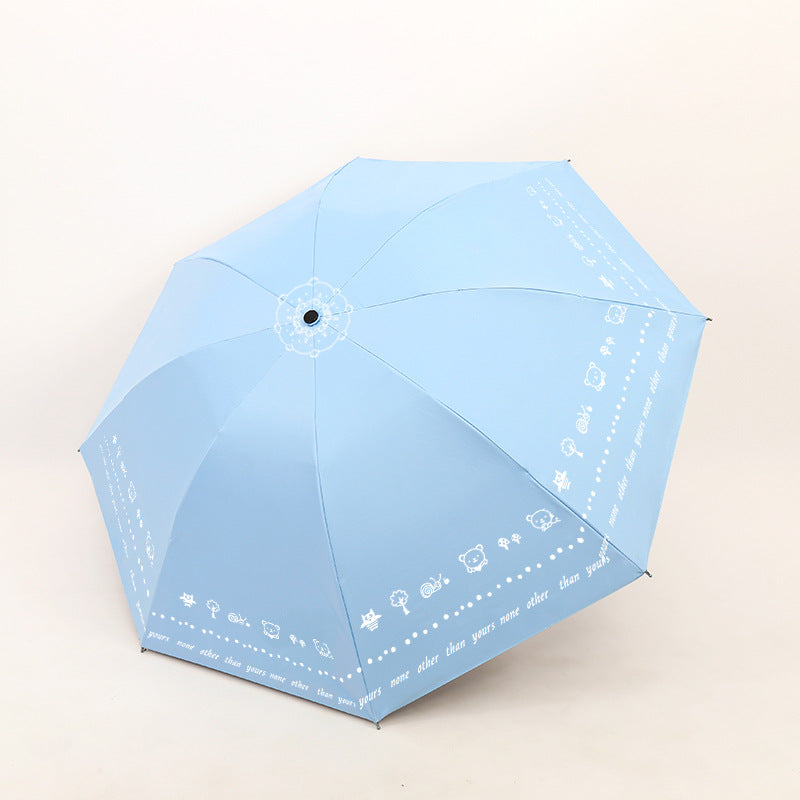 Ladies lightweight and portable umbrella Bowlift