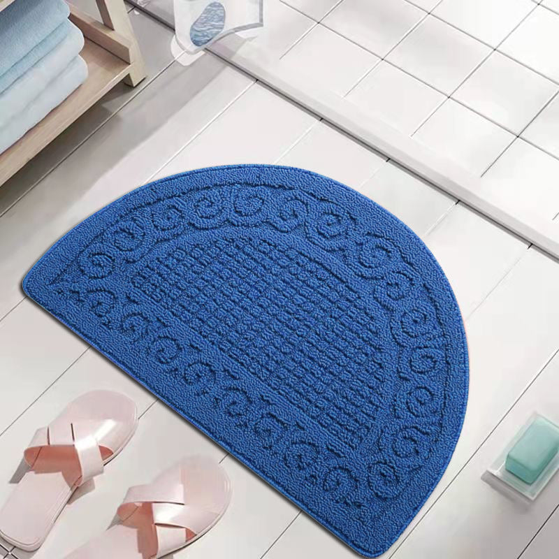 Decorative Half-Moon Shower Mat Bowlift