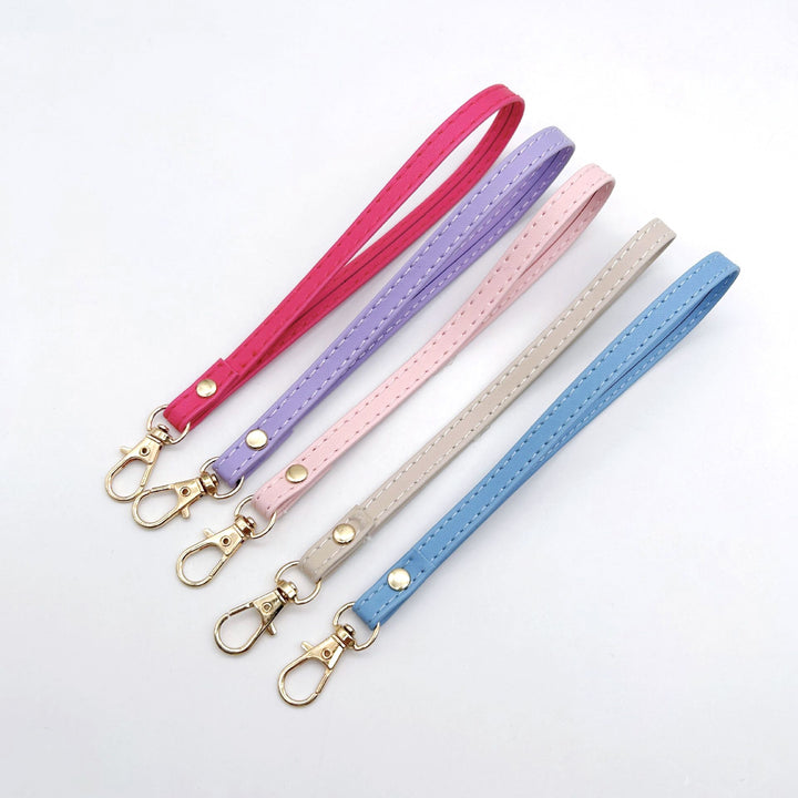 Durable Synthetic Leather Lanyard Bowlift