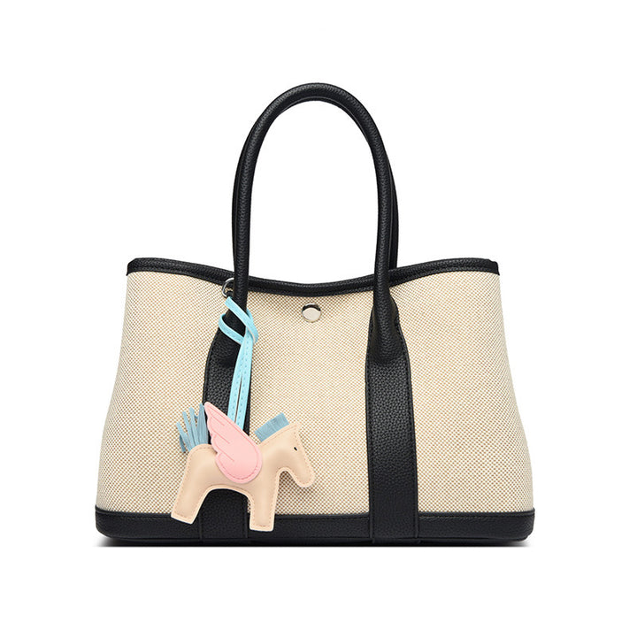 Stylish Textured Tote Bag Bowlift