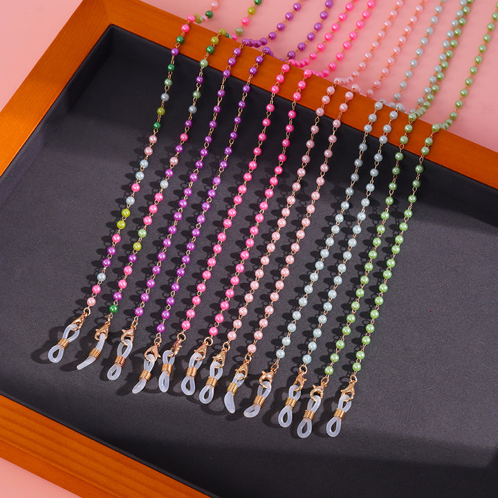 Stylish Beaded Eyewear Chain Bowlift