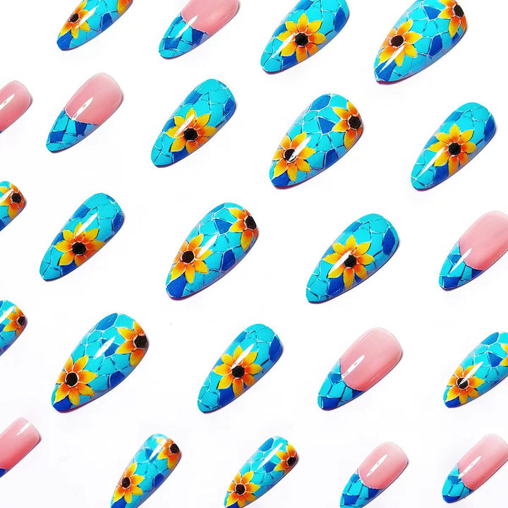 Artistic Stained Glass Nail Art Bowlift