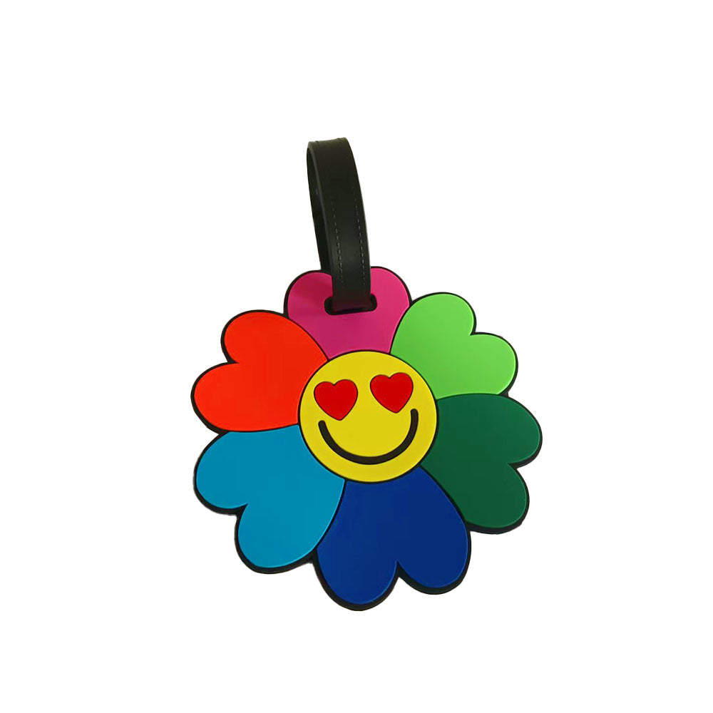 Unisex Playful Flower-Shaped Luggage Tag Bowlift