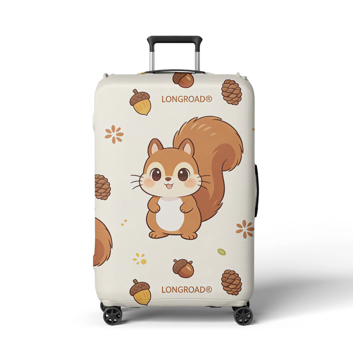 Women's luggage cover with cute Corgi design Bowlift