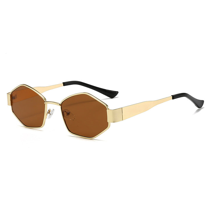 Women's fashionable sunglasses in elegant hexagonal design Bowlift