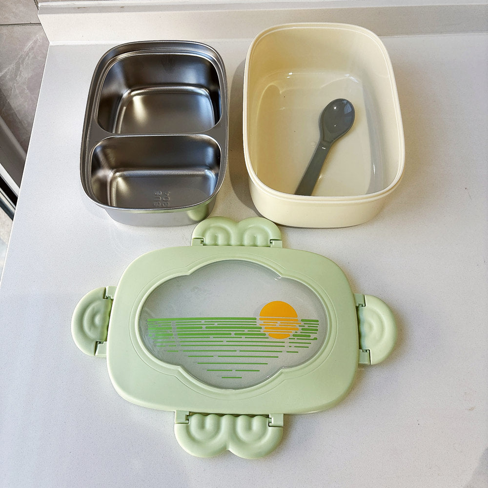 Multi-Section Eco-Friendly Lunch Box
