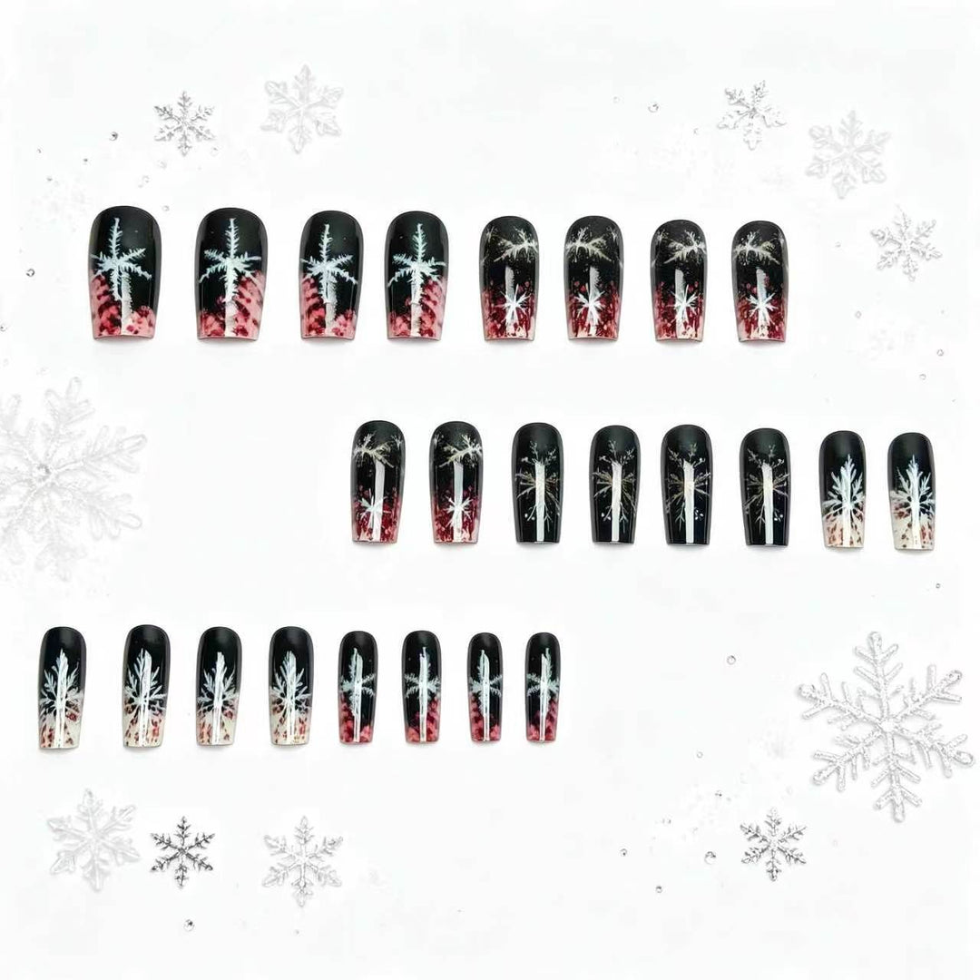 Winter-Themed Long-Lasting Nail Art Bowlift
