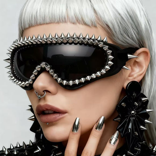 Women's fashionable ski goggles with unique stud design Bowlift