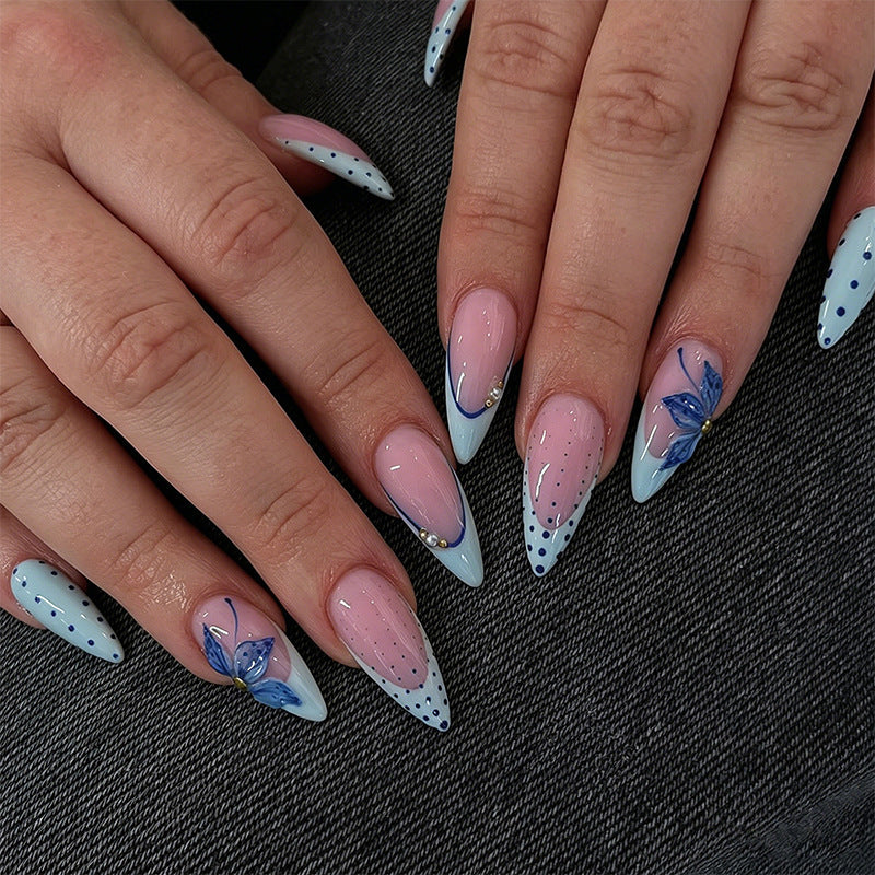 Luxury Nail Art Set with Galactic Designs Bowlift