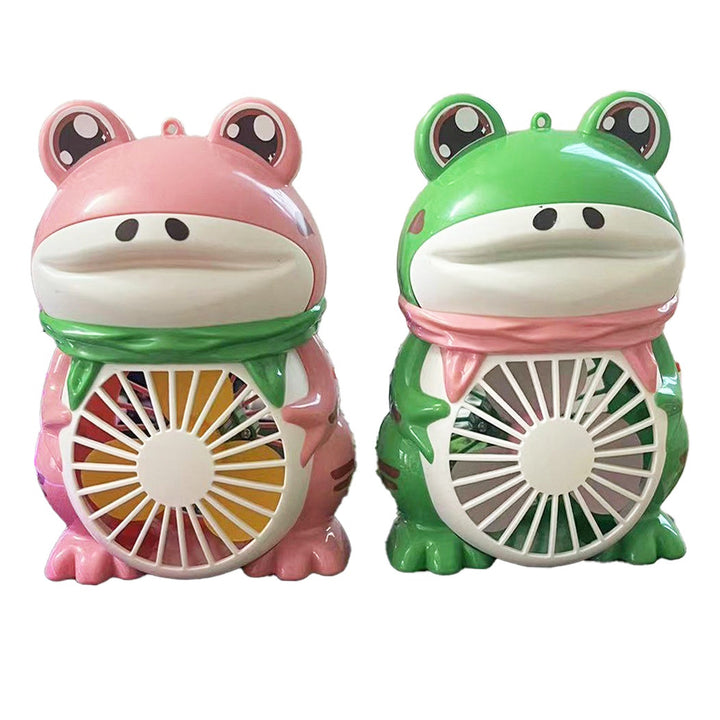 Unisex Portable Frog Fan Bowlift