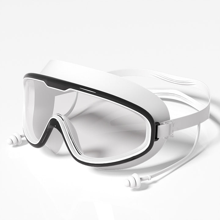 Swim Goggles with Integrated Headphones Bowlift