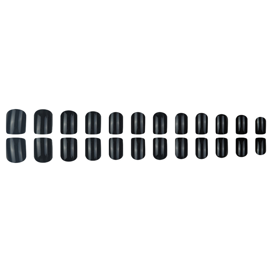 Glossy Press-On Nail Set Bowlift