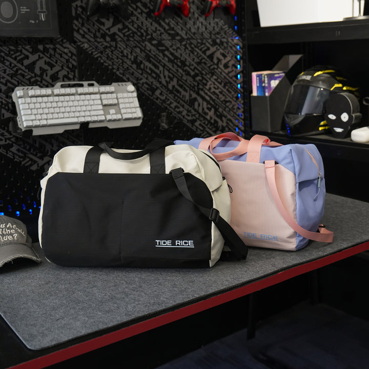 Sporty travel bag with multifunctional compartments Bowlift