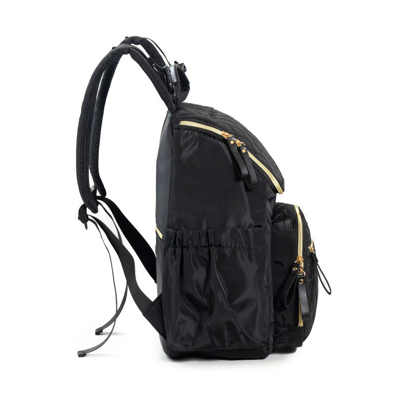 Quilted Multi-Pocket Backpack Bowlift