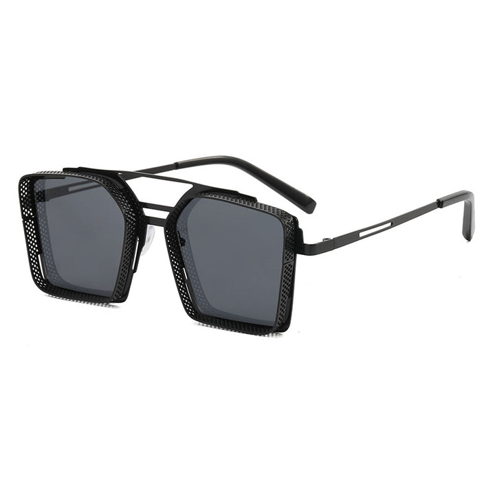 Women's oversized sunglasses with luxurious design and geometric frame Bowlift