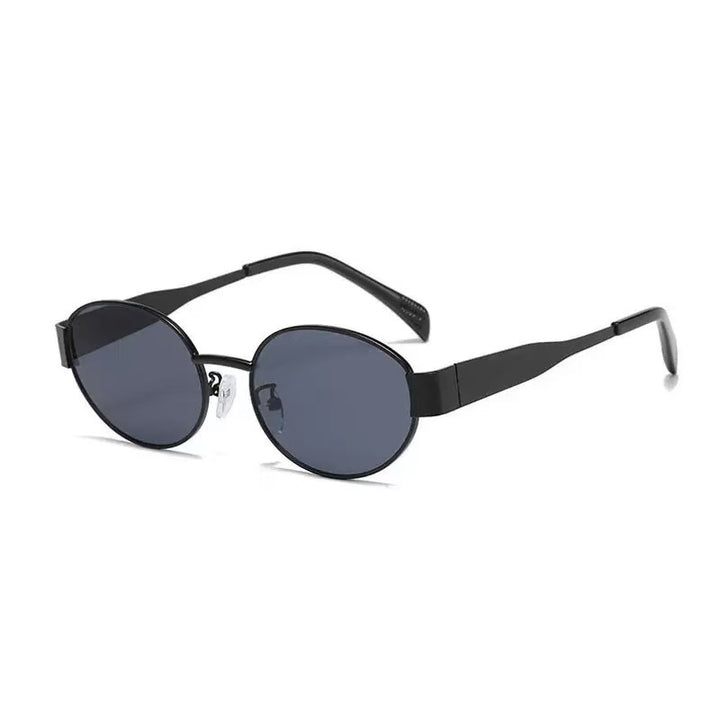 Elegant Modish Oval Frame Sunglasses Bowlift