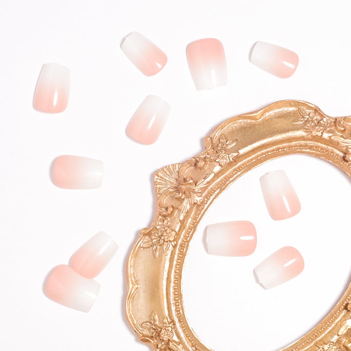 Elegant Ombré Press-On Nail Set Bowlift
