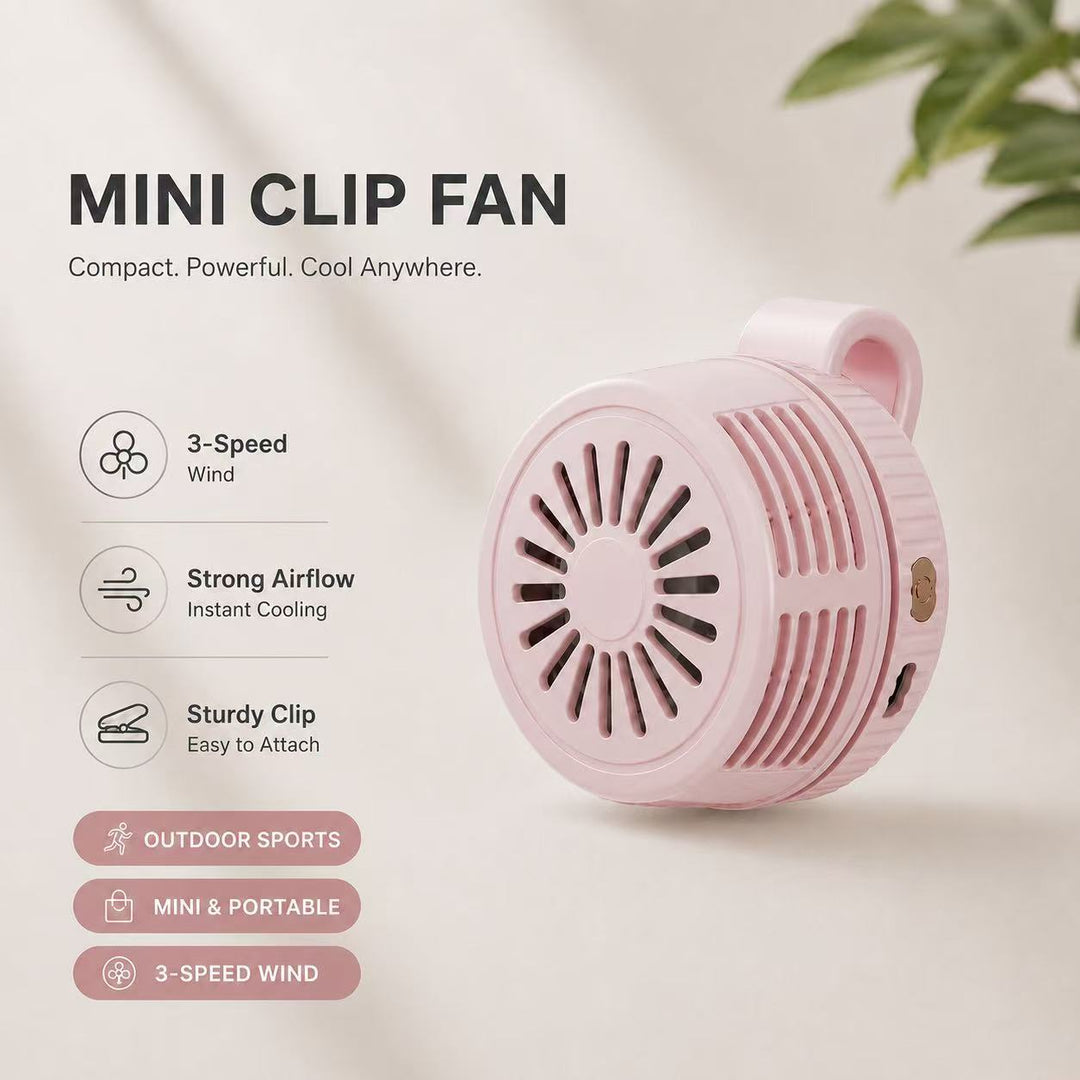 Portable Mini Fan Bowlift