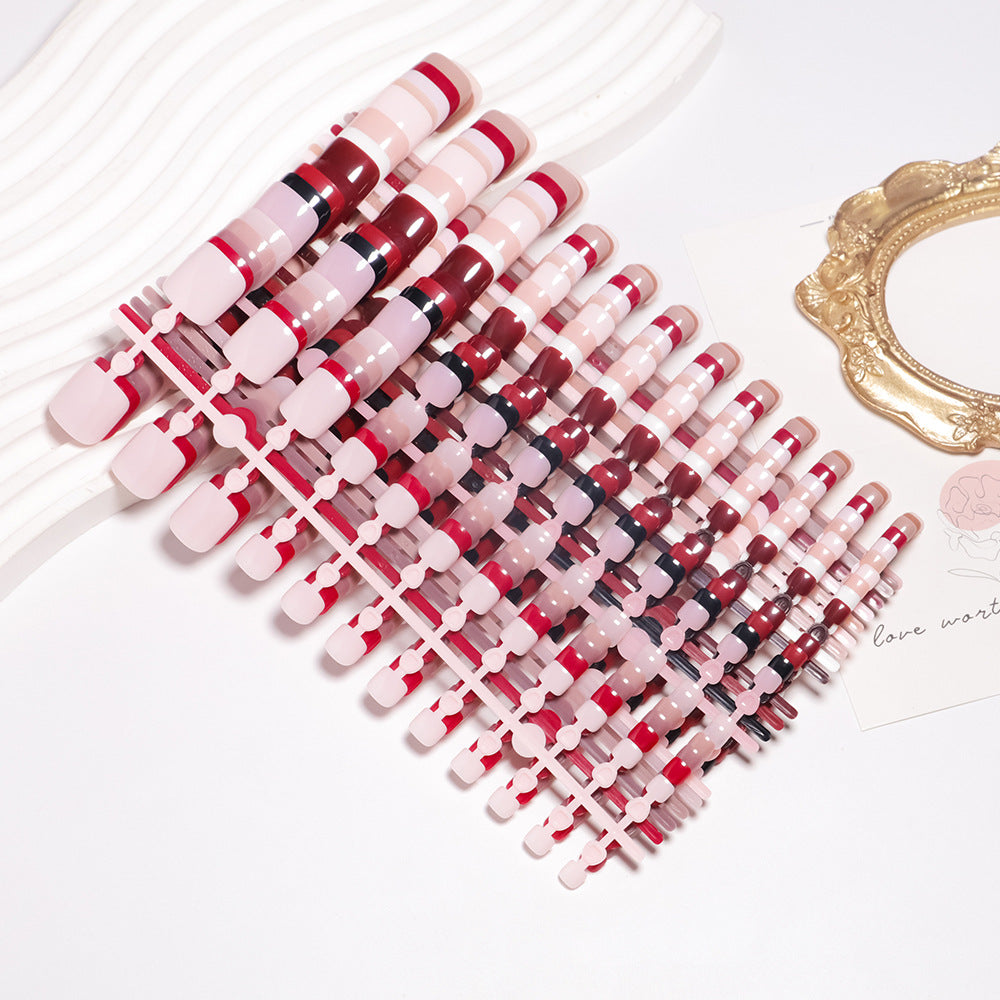 Premium Press-On Nail Art Set Bowlift