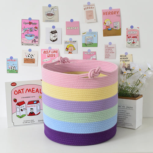 Modern storage basket with handles Bowlift