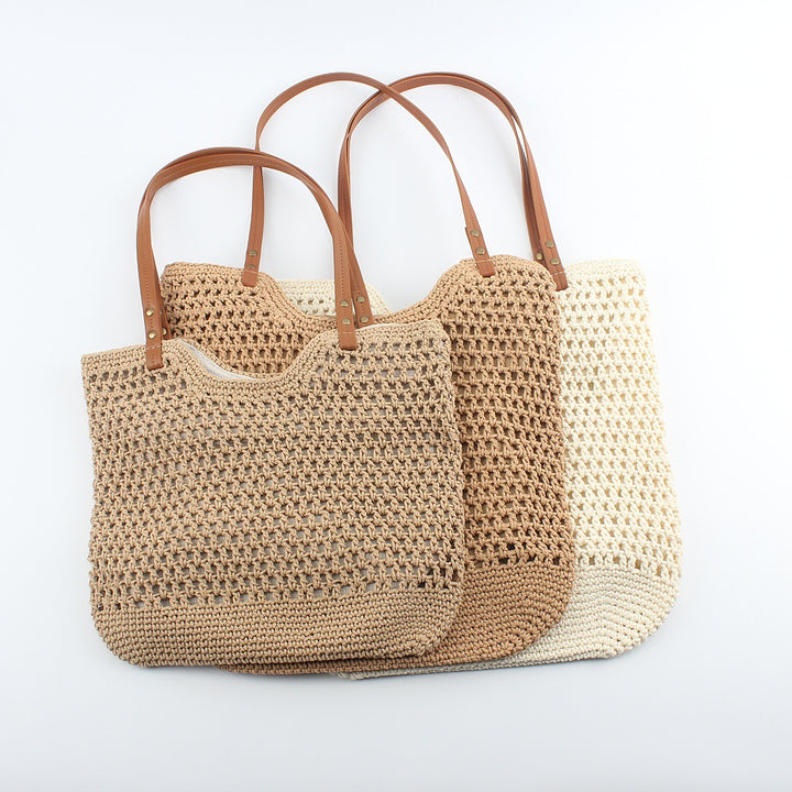 Elegant Woven Tote Bag Bowlift