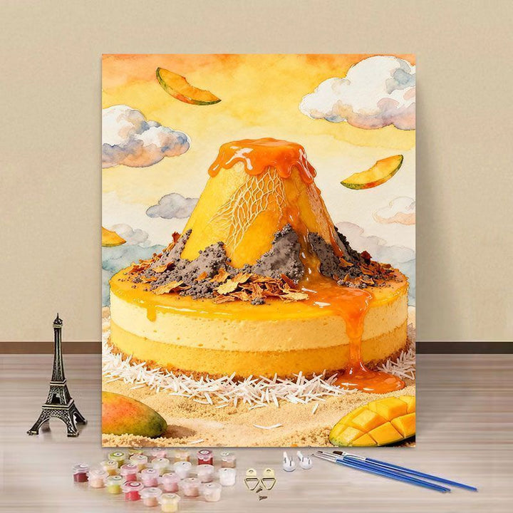 Fantasy Landscape DIY Paint by Numbers Art Kit Bowlift