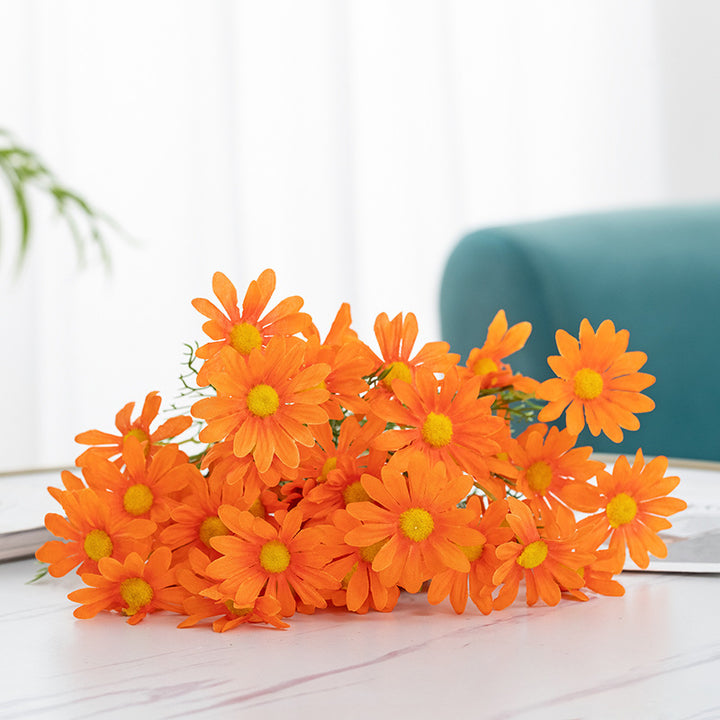 Decorative Silk Daisy Bouquet