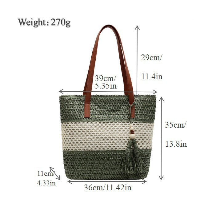 Versatile Beach Shoulder Bag Bowlift