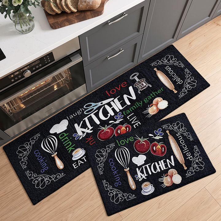 Decorative Kitchen Runner Mat Bowlift
