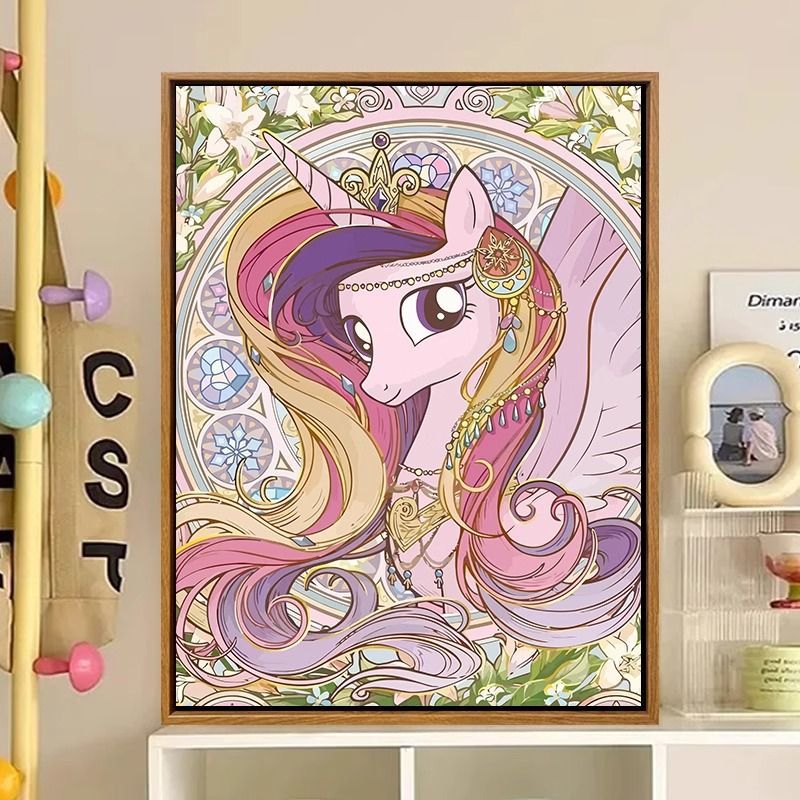 Cartoon-Inspired Fantasy Character Canvas Art Print Bowlift