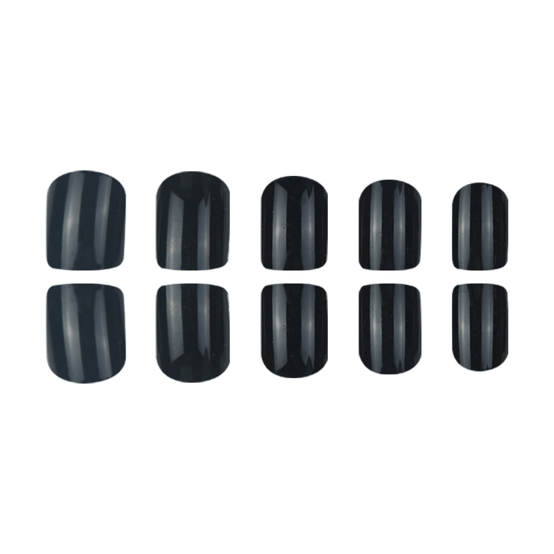 Glossy Press-On Nail Set Bowlift