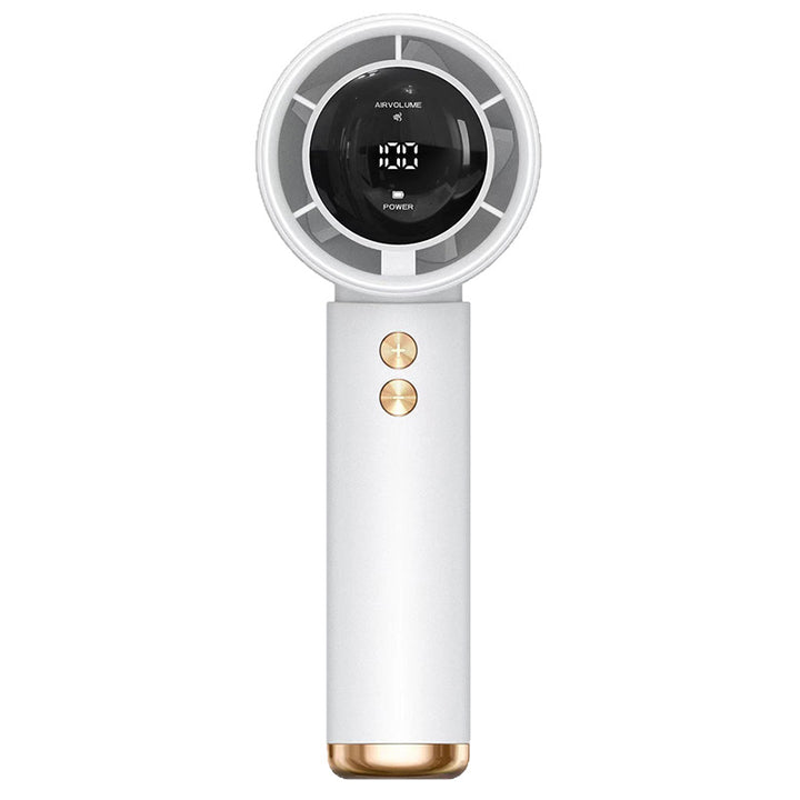 Women's portable multifunctional fan with digital display Bowlift