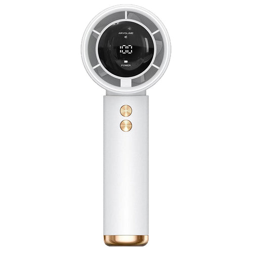 Women's portable multifunctional fan with digital display Bowlift