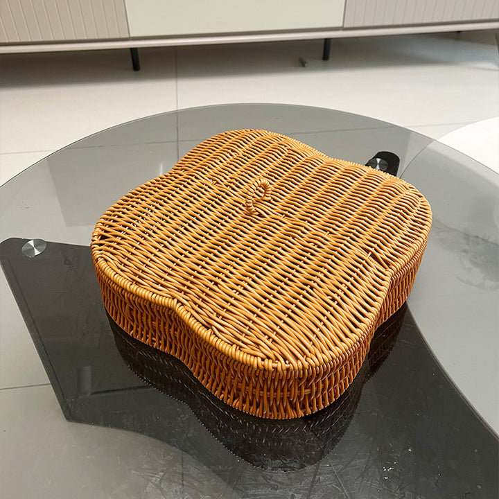 Woven Rattan Storage Bowlift