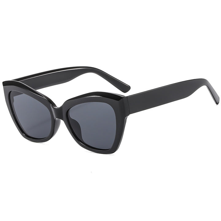 Women Cat-Eye Sunglasses with Distinctive Frame and Polarized Lenses Bowlift