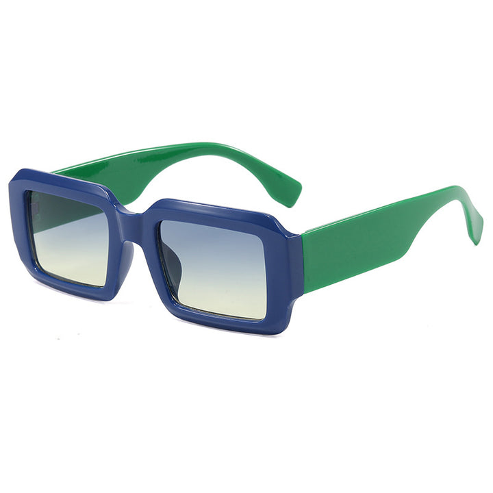 Ladies oversized square sunglasses with modern plastic frame Bowlift