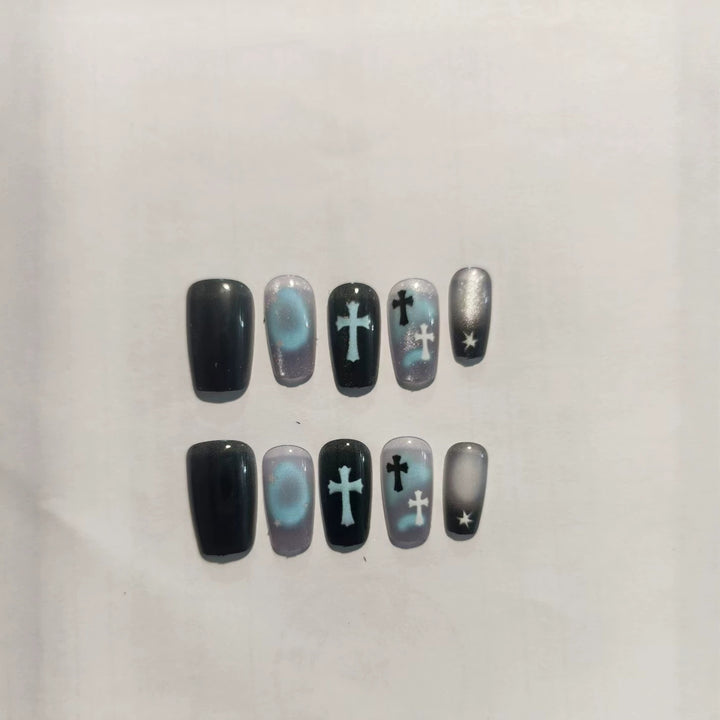 Celestial Cross Nail Art Set Bowlift