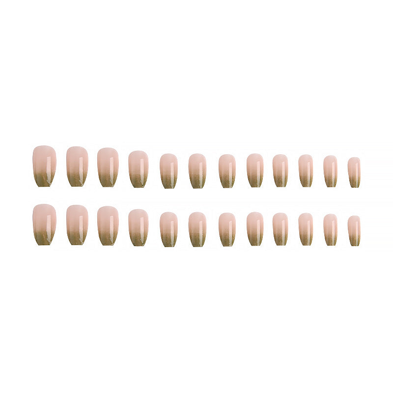 Artful Nail Tips with Ombre Effect Bowlift